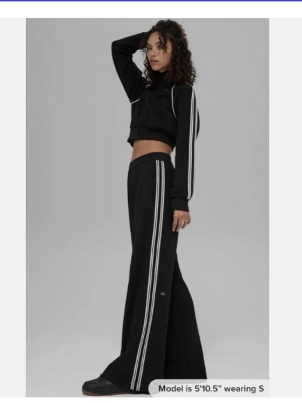 ALO The Track Star Wide Leg Pant from ALO Small
